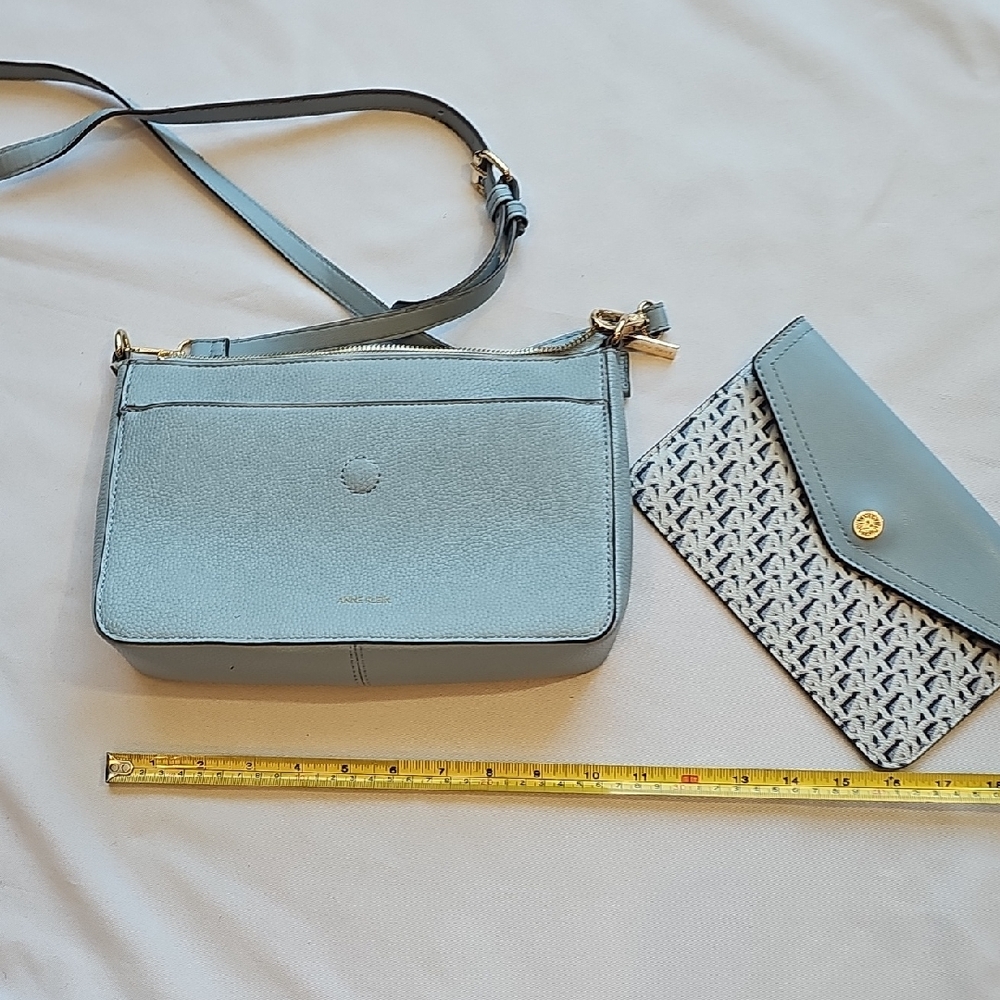 Anne Klein Elegant Blue Crossbody Bag Set Never Used